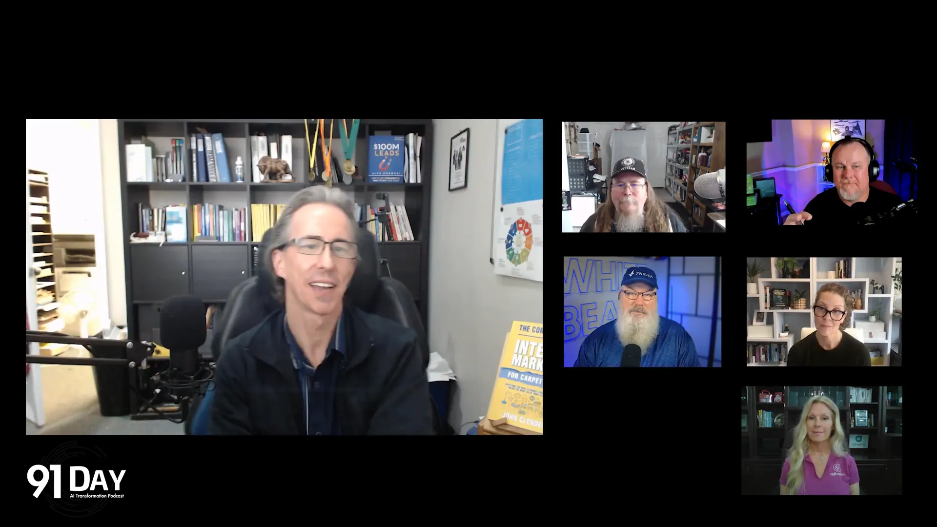 John Clendening explaining AI's effect on carpet cleaning SEO