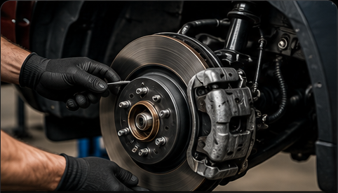 Tire and brake service shop