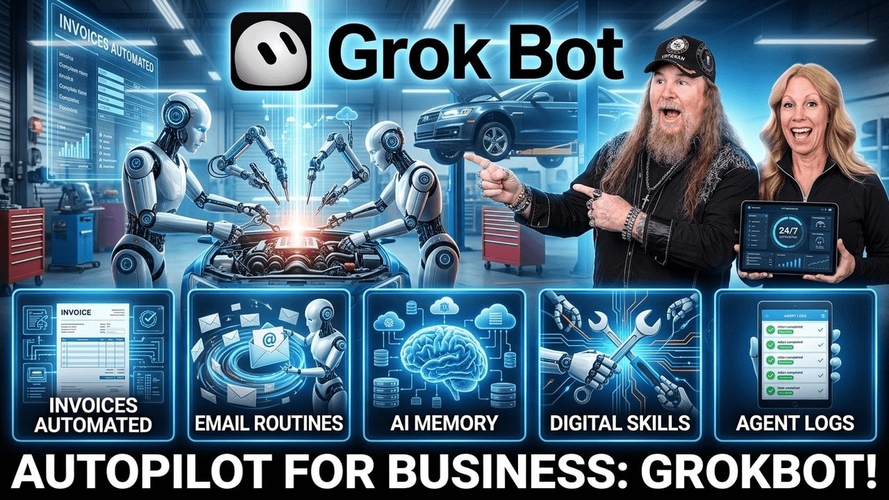 Grok Bot Agent Team for 24/7 Small Business Automation