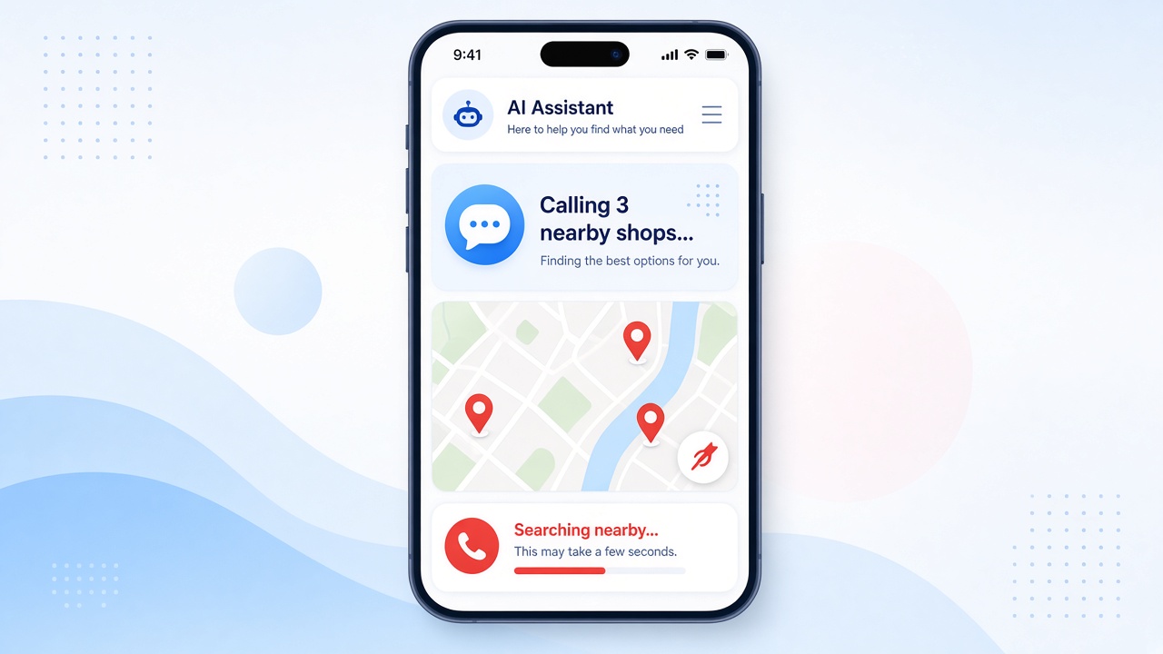 Google AI calls nearby repair shops for quotes